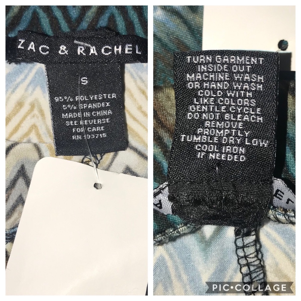 PALAZZO Zigzag PANTS Zac & Rachel S - Picture 7 of 7